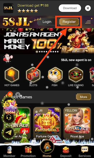 Click the "Register" button.